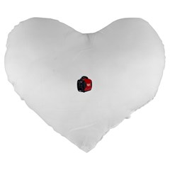 2000w Petrol Inverter Generator 19  Premium Heart Shape Cushion by hinterlandparts