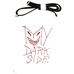 My Dark Side Typographic Design Shoulder Sling Bag by dflcprints