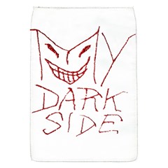 My Dark Side Typographic Design Removable Flap Cover (small) by dflcprints