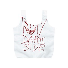 My Dark Side Typographic Design Reusable Bag (s) by dflcprints