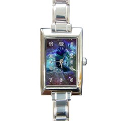 Catch A Falling Star Rectangular Italian Charm Watch by icarusismartdesigns