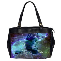 Catch A Falling Star Oversize Office Handbag (two Sides) by icarusismartdesigns