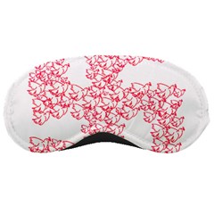 Swastika With Birds Of Peace Symbol Sleeping Mask by dflcprints