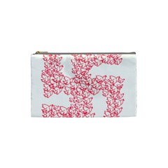 Swastika With Birds Of Peace Symbol Cosmetic Bag (small) by dflcprints