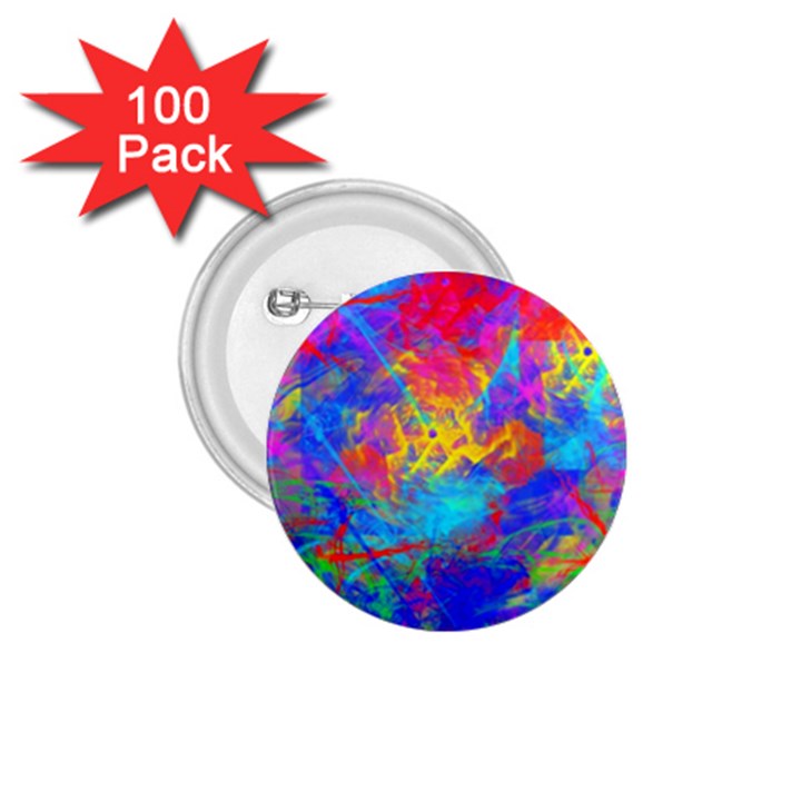 Colour Chaos  1.75  Button (100 pack)