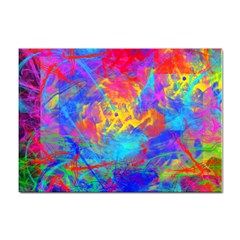 Colour Chaos  A4 Sticker 10 Pack by icarusismartdesigns