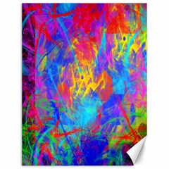 Colour Chaos  Canvas 12  X 16  (unframed) by icarusismartdesigns