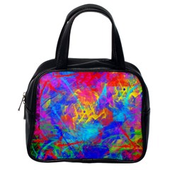 Colour Chaos  Classic Handbag (one Side) by icarusismartdesigns