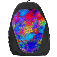 Colour Chaos  Backpack Bag by icarusismartdesigns