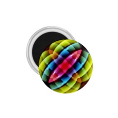 Multicolored Abstract Pattern Print 1 75  Button Magnet by dflcprints