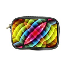 Multicolored Abstract Pattern Print Coin Purse by dflcprints