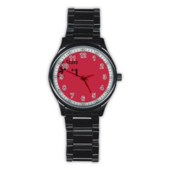 State Champ  Sport Metal Watch (black)