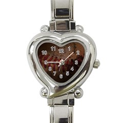 Baseball Heart Italian Charm Watch  by centralcharms1