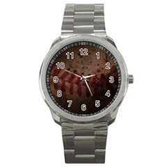 Baseball Sport Metal Watch by centralcharms1