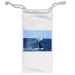 Humpback Whale Tail 2 Jewelry Bag Back