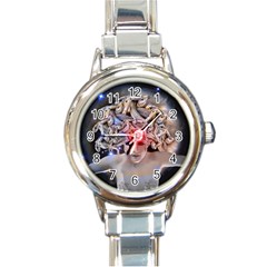 Medusa Round Italian Charm Watch by icarusismartdesigns