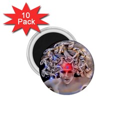 Medusa 1 75  Button Magnet (10 Pack) by icarusismartdesigns