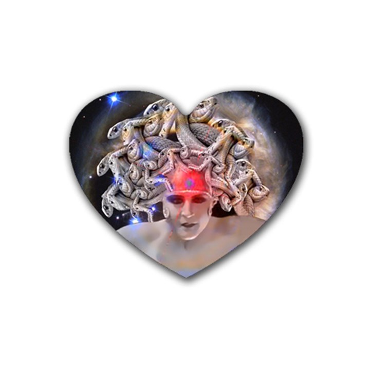 Medusa Drink Coasters (Heart)