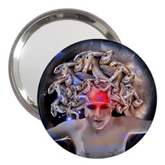 Medusa 3  Handbag Mirror by icarusismartdesigns