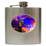 Star Fighter Hip Flask Front