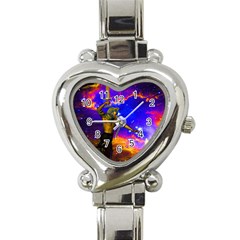 Star Fighter Heart Italian Charm Watch  by icarusismartdesigns