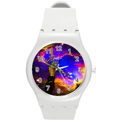 Star Fighter Plastic Sport Watch (medium) by icarusismartdesigns