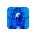 Alien Blue Drink Coaster (Square) Front