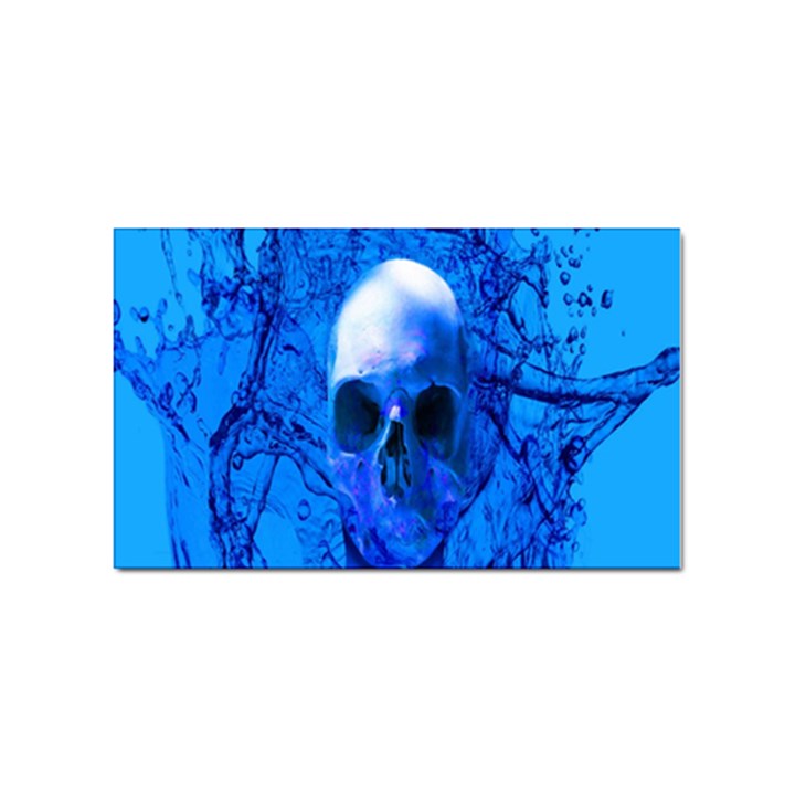 Alien Blue Sticker (Rectangle)