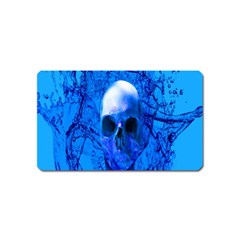 Alien Blue Magnet (name Card) by icarusismartdesigns