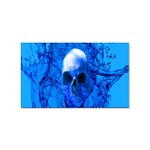 Alien Blue Sticker 10 Pack (Rectangle) Front