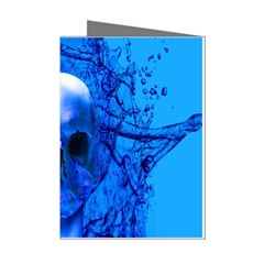 Alien Blue Mini Greeting Card (8 Pack) by icarusismartdesigns