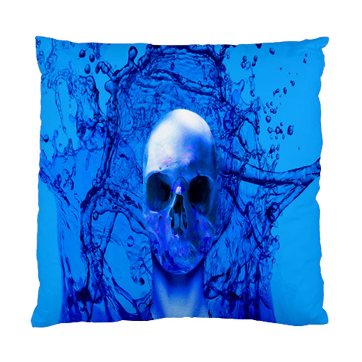 Alien Blue Cushion Case (Two Sided) 