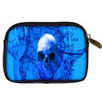 Alien Blue Digital Camera Leather Case Back