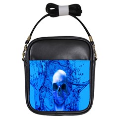 Alien Blue Girl s Sling Bag by icarusismartdesigns