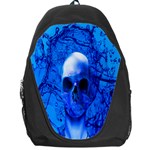 Alien Blue Backpack Bag Front