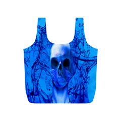 Alien Blue Reusable Bag (s) by icarusismartdesigns