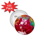 Star Flower 1.75  Button (100 pack) Front