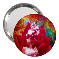 Star Flower 3  Handbag Mirror by icarusismartdesigns