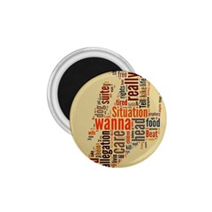 Michael Jackson Typography They Dont Care About Us 1 75  Button Magnet by FlorianRodarte