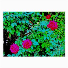 Rose Bush Glasses Cloth (large)