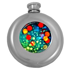 A Dream Of Bubbles Hip Flask (round) by sirhowardlee