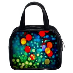 A Dream Of Bubbles Classic Handbag (two Sides) by sirhowardlee