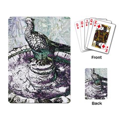 Bird Fountain 2 Playing Cards Single Design