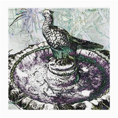 Bird Fountain 2 Glasses Cloth (medium) by sirhowardlee