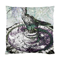 Bird Fountain 2 Cushion Case (two Sided)  by sirhowardlee