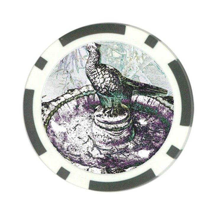 Bird Fountain 2 Poker Chip (10 Pack)