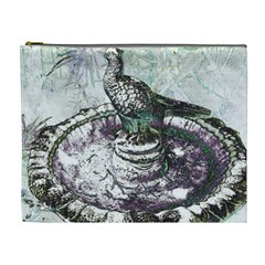 Bird Fountain 2 Cosmetic Bag (xl) by sirhowardlee