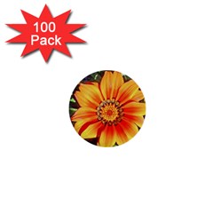 Flower In A Parking Lot 1  Mini Button (100 Pack) by sirhowardlee