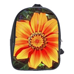 Flower In A Parking Lot School Bag (xl)