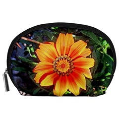 Flower In A Parking Lot Accessory Pouch (large) by sirhowardlee